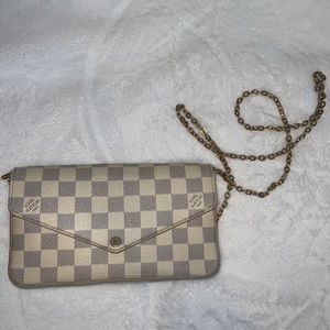 Félicie Pochette Damier Azur